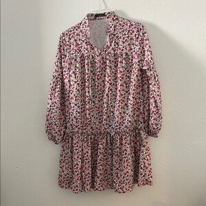 Floral Long Sleeve Dress